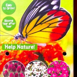 Butterfly Pollinator Garden Seed Pack